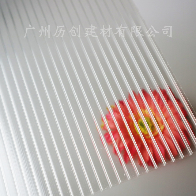 陕西西安pc阳光板 单层  6mm透明pc板 抗紫外线 抗UV  温室种植