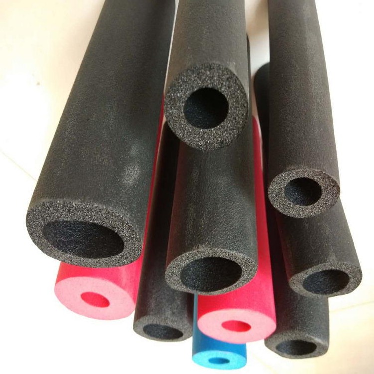 厂家供应 绿都牌 B1级 橡塑保温管 管道外径和橡塑保温管对应表