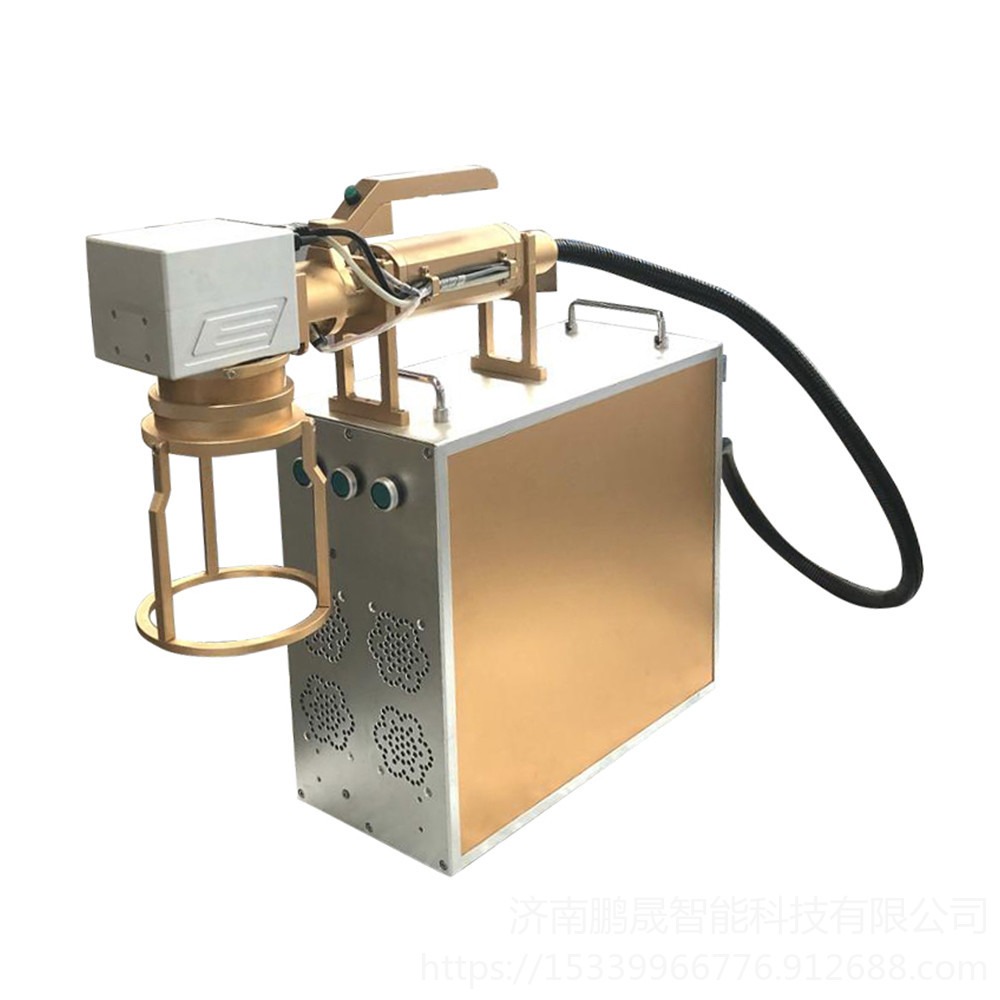 小型激光喷码机化妆盒医药盒标记生产日期用的激光打标机，使用方便