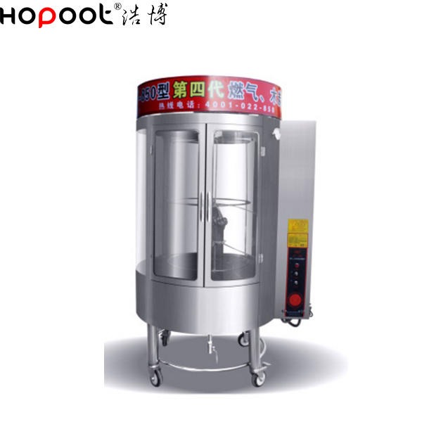 气碳烤鸭炉  北京自动旋转气碳烤鸭炉  85型烤鸭炉工厂发货批发销售图片