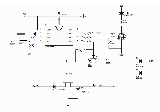 PCBA定制,移动电源PCBA,触摸感应PCBA,台灯PCBA,电子元器件PCBA示例图2