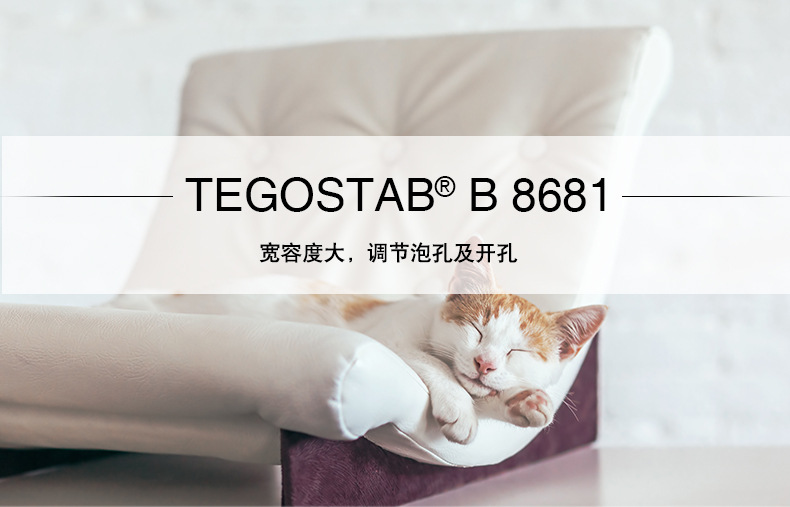 赢创聚氨酯助剂TEGOSTAB B 8681 高回弹软泡稳定剂 宽容度大 硅油示例图2