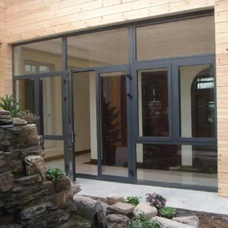 铝包木门窗定制 断桥隔热推拉窗 提供塑钢推拉窗厂 塑钢门窗 源头厂家