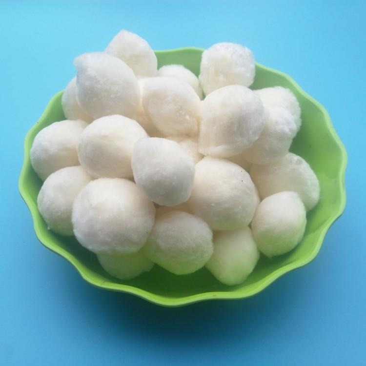 安阳优质纤维球滤料生产厂家  现货供应纯白纤维球 改性纤维球