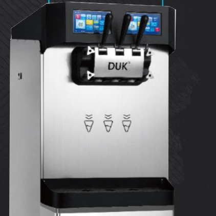 DUK杜科高端软质冰淇淋机 立式冰淇淋机 小型冰淇淋机工厂直销图片