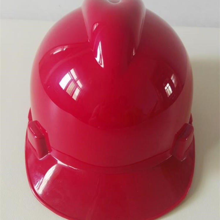 智科ABS安全帽 玻璃钢头盔 施工劳保加厚V型电工可印字AQM