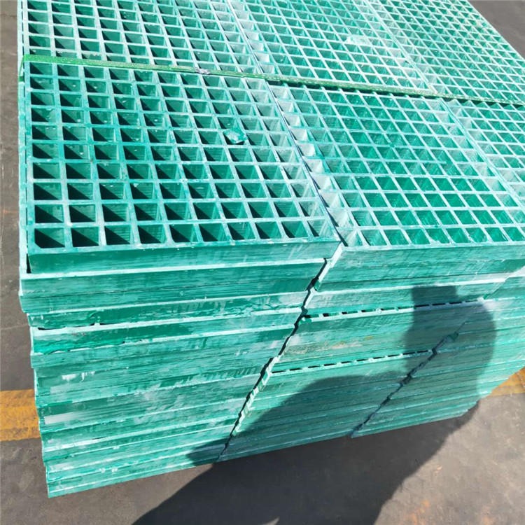 古道生产 绿化树脂格栅 地沟盖板 树篦子格栅 污水处理厂排水盖板格栅 树脂玻璃钢格栅图片