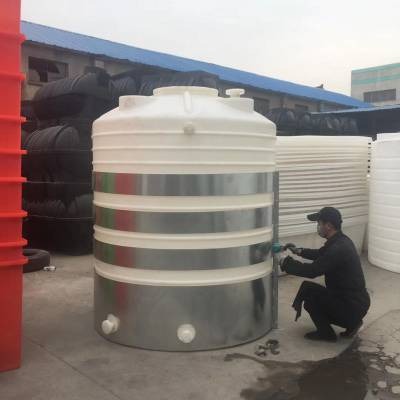 工地储水桶六安10吨批发 柴油储油罐售卖点 塑料建筑水箱图片