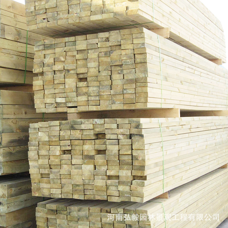 现货批发碳化木定制 防腐木价格 防腐木板批发  防腐木木方厂家示例图19