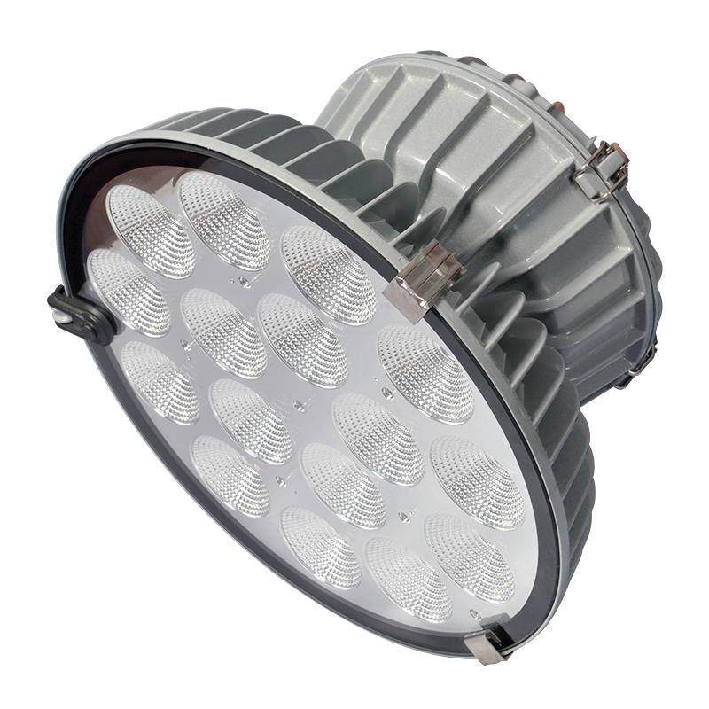 LED高顶灯洲创电气多颗大功率光源均匀分布高大工业厂房、仓库顶装大面积照明