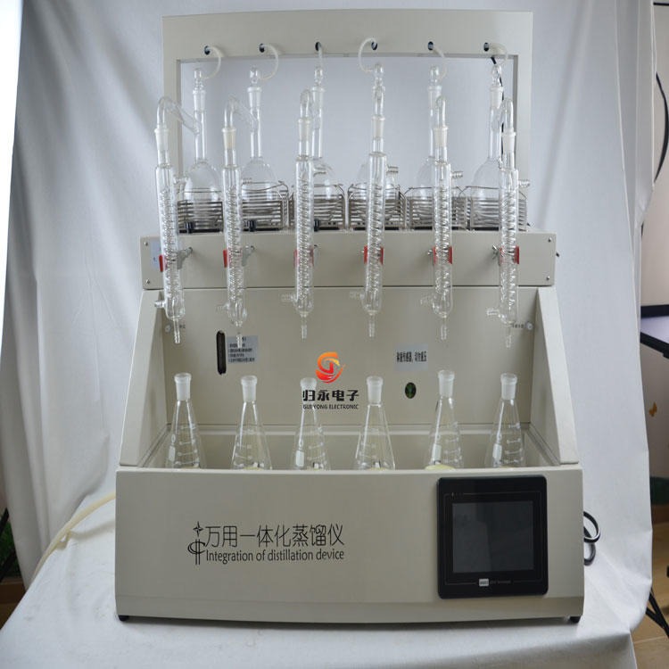 天津水质检测一体式蒸馏装置 6联挥发酚自动蒸馏仪那家好