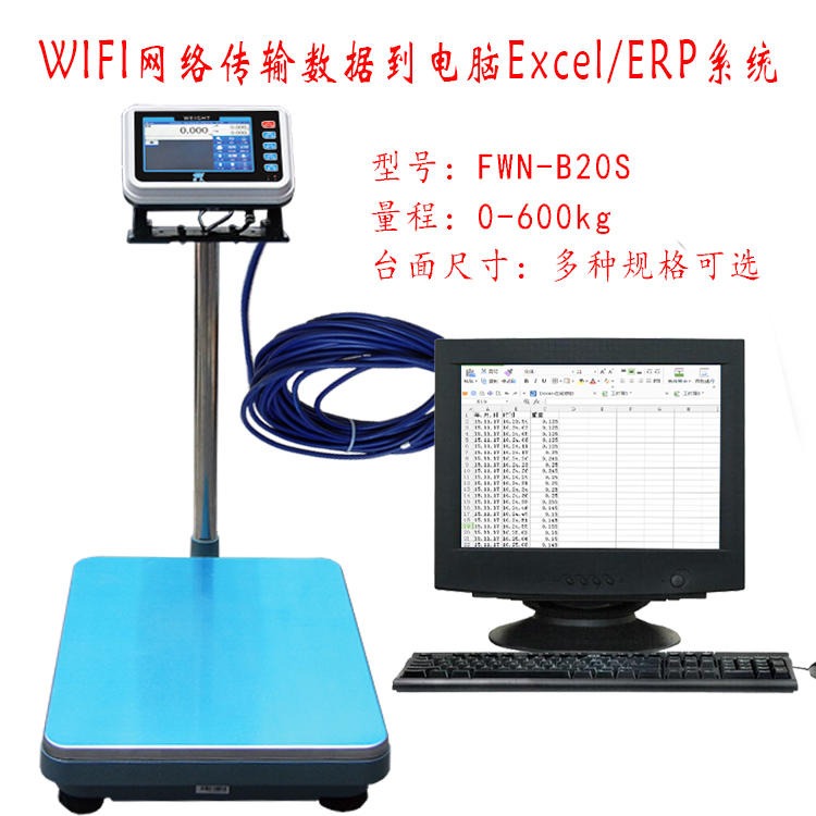 电子秤称重重量追溯管理系统电子秤传送重量品名到ERP