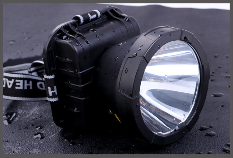 勤乐厂家直销批发LED充电强光头灯户外夜钓鱼照明T6手电筒头灯示例图10