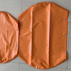 乐森牌 40L橙色涂覆布隔爆水袋自由旋转 4扣5扣给隔爆水袋 可电联