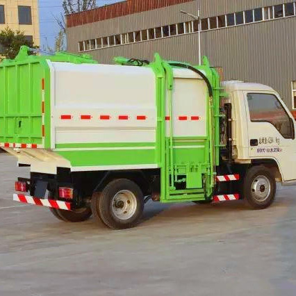 程力集团垃圾车厂家推荐国六唐骏赛菱挂桶垃圾车