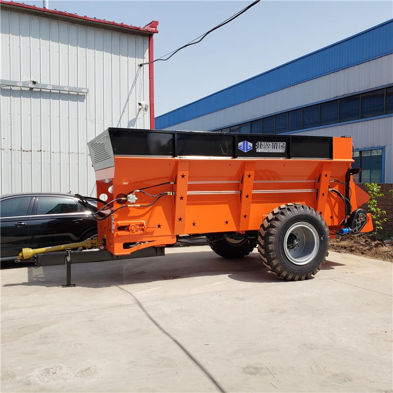 重庆厂家供应撒粪车  有机肥撒肥机  拖拉机牵引式8方撒粪机