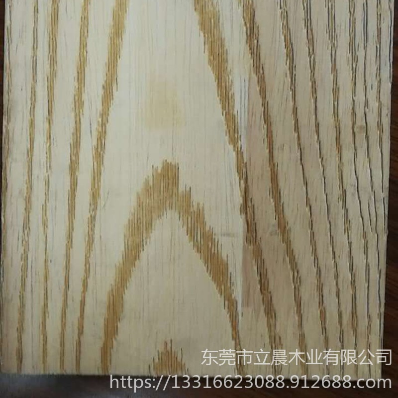 立晨板木材 白蜡木 密度高 北美白腊木直拼板 进口生态木直拼板12MM图片