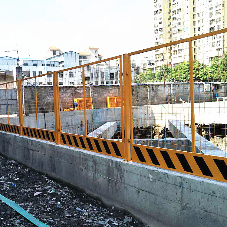 专业生产 施工防护栏杆 建筑工地防护栏 佳星 警示护栏
