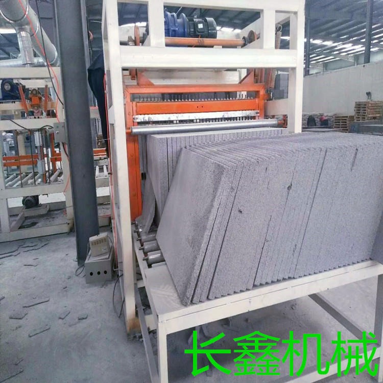 水泥发泡陶瓷板生产线 保温板切割机 横切去皮竖切成形机械 长鑫CX-1 水泥发泡板设备厂家图片