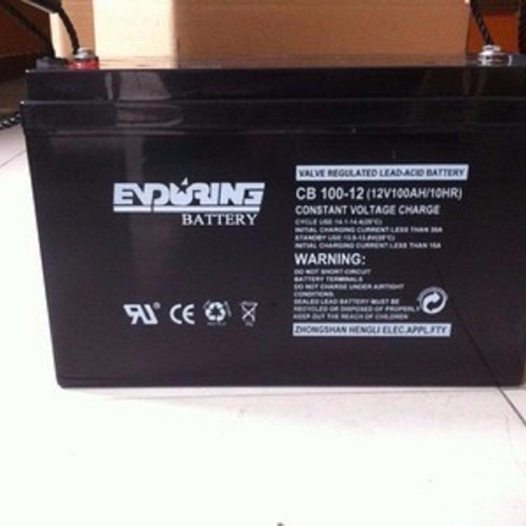 ENDURING蓄电池CB100-12恒力12V100Ah蓄电池UPS/EPS电源
