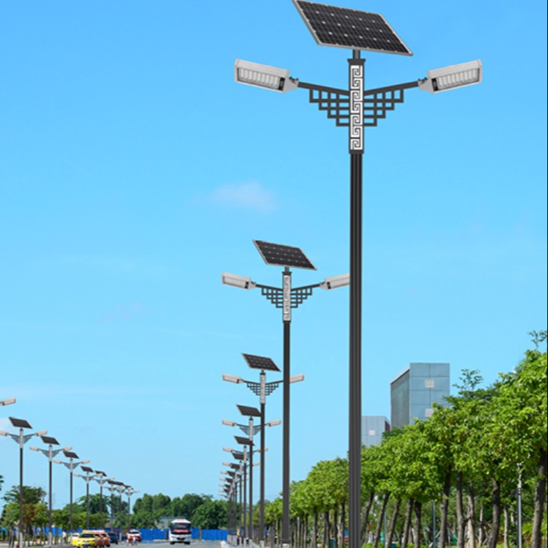 八米双臂公路太阳能路灯价格 太阳能路灯大型厂家 鑫永虹照明
