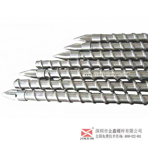 金鑫厂家直销东莞化纤机螺杆 化纤机螺杆料筒 化纤机螺杆机筒