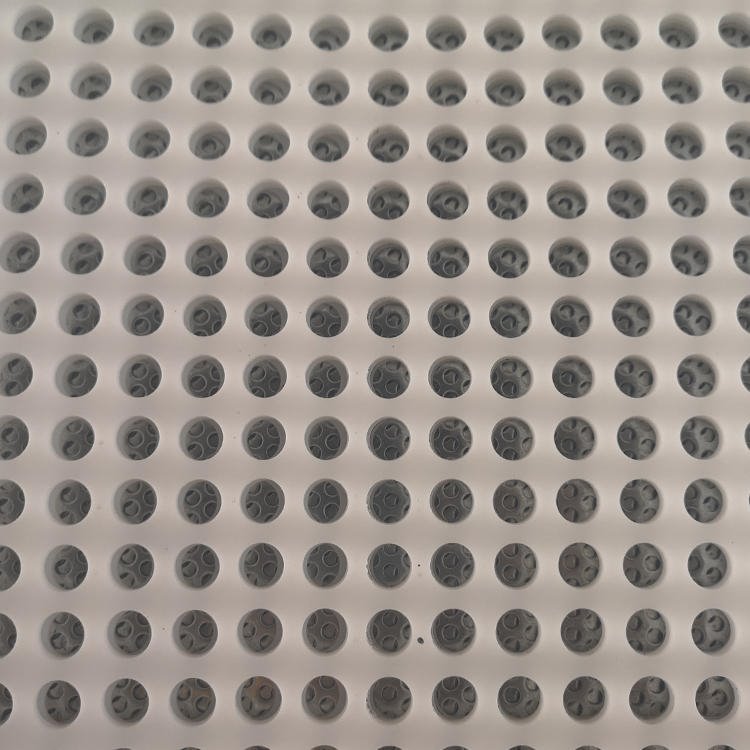 白色pp网孔板 聚丙烯塑料洞洞板 欧腾冲孔网板 洗煤厂用塑料过滤筛板 切割成孔