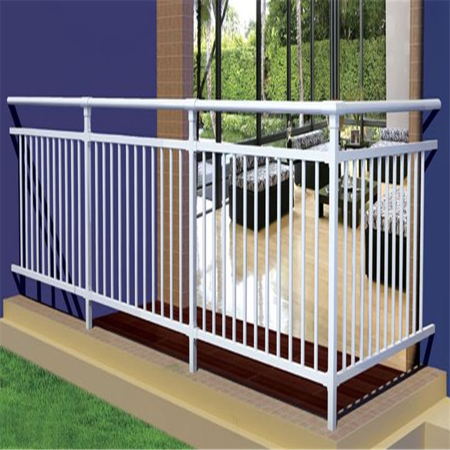 满星厂家直销小区家用安全防护阳台护栏 可定制多规格两道杠阳台护栏