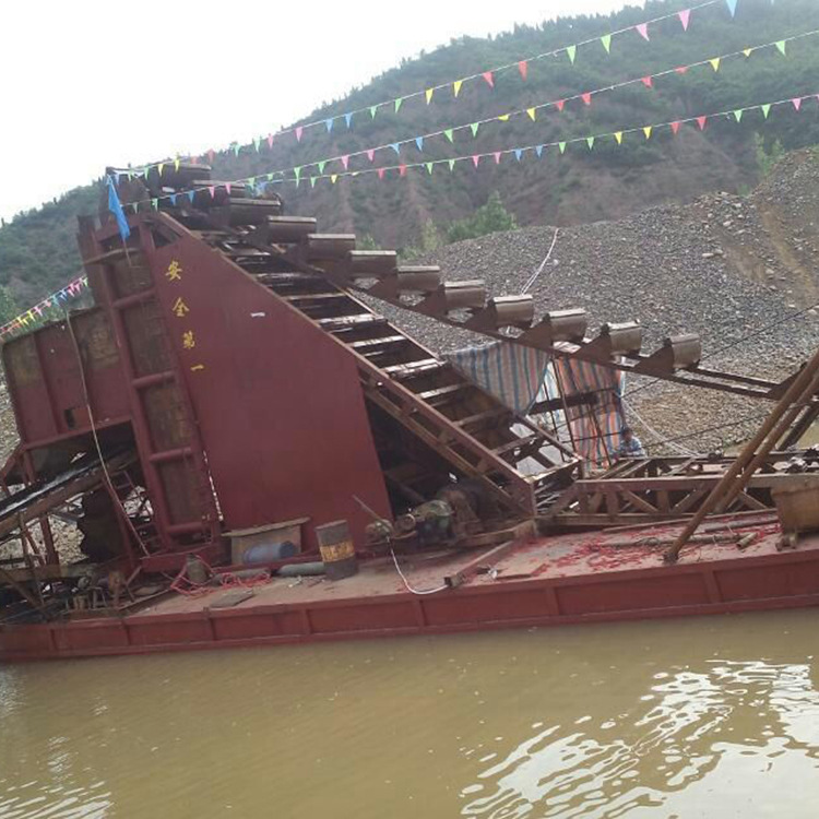 青州挖沙船 小型河道抽沙船 抽沙选铁船 挖沙选铁船 铁沙船示例图7