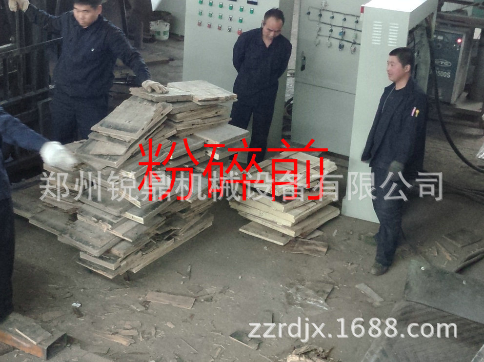 特惠热销木材破碎机价格 环保高效模板托板撕碎机 木材粉碎机厂家示例图2