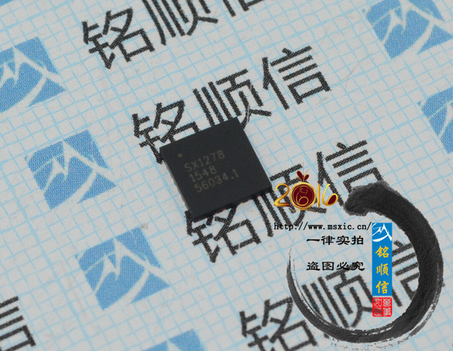 原装正品 SX1278  QFN28射频芯片 SX1278IMLTRT 实物拍摄 深圳现货供应