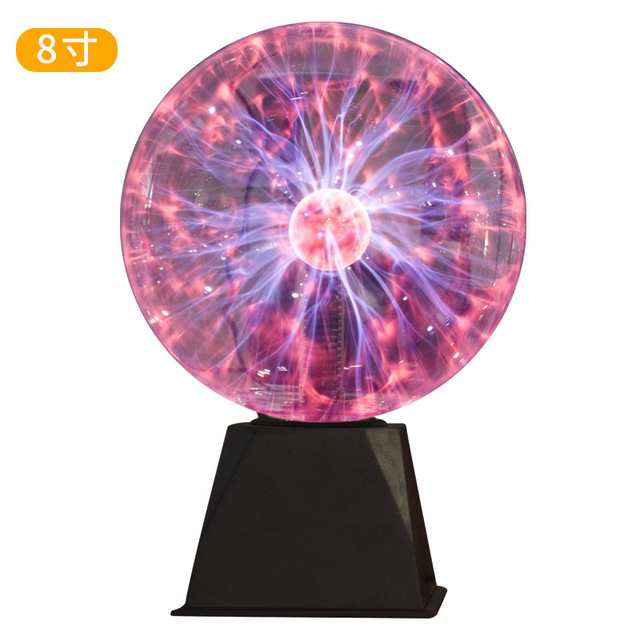 闪电球 创意静电魔法灯跨境热销小夜灯装饰礼品大电弧魔法离子球