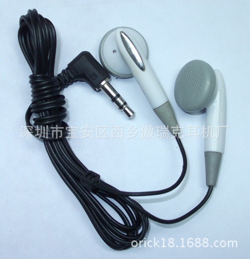 深圳耳机工厂家批发定制电镀耳壳水晶线发光线耳机图片