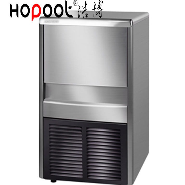 40公斤制冰机 东贝zf40制冰机 全自动商用八角冰块方冰块小冰粒制冰机图片
