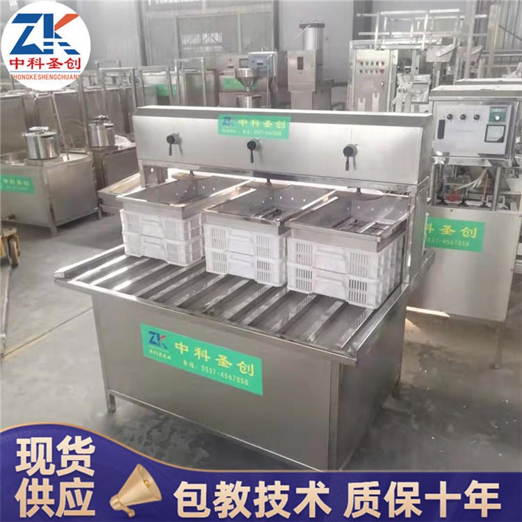 莆田自动豆腐成型机价格 压豆腐用的机器 加工豆腐的机器图片