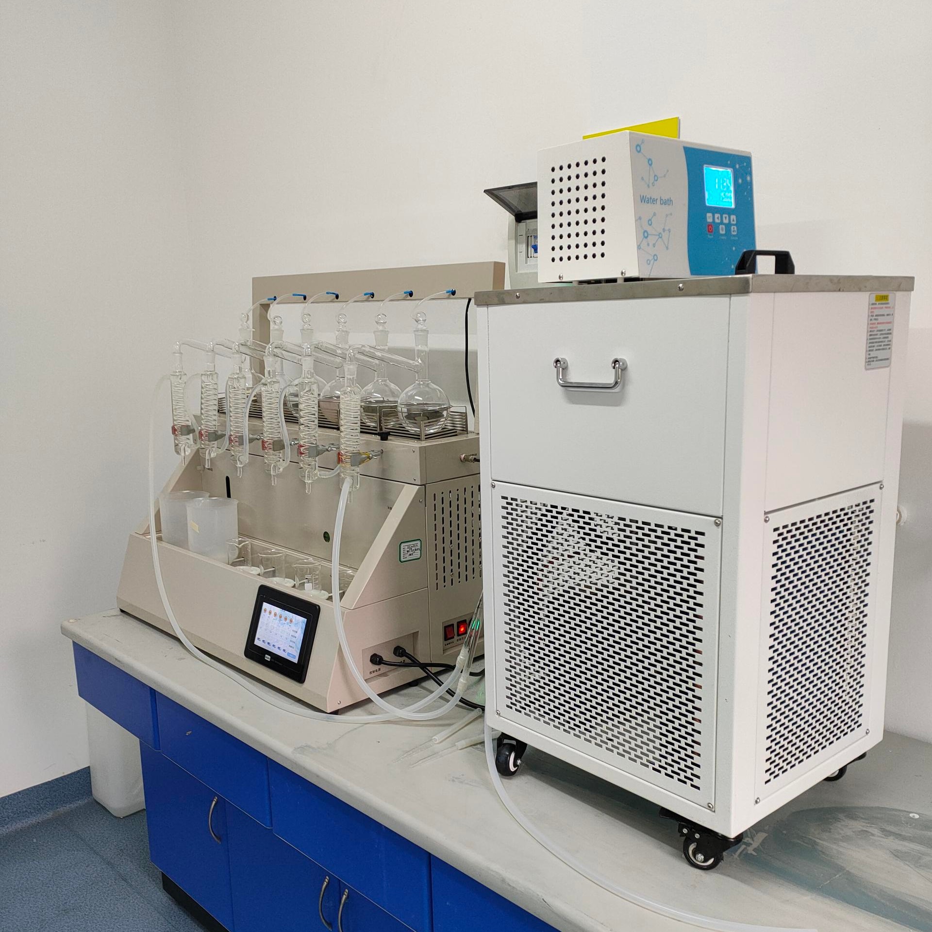 氨氮蒸馏装置6个样品智能蒸馏仪长沙巴跃BA-ZL6D图片