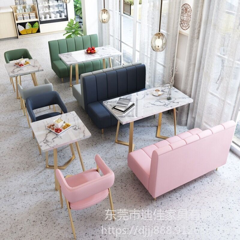 香港科尔马咖啡    简洁沙发卡座   休闲沙发   咖啡厅卡座沙发  可定制