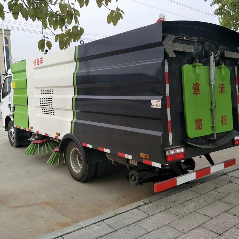 物业保洁道路扫路车  干吸式扫路车绿化扫路车 辉宏 洁道路扫路车 10方纯吸式扫路车图片
