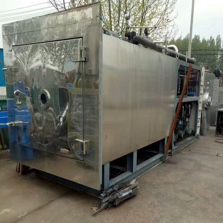 库存二手4平方北京真空冷冻干燥机，二手4平方上海浦东真空冷冻干燥机处理工艺