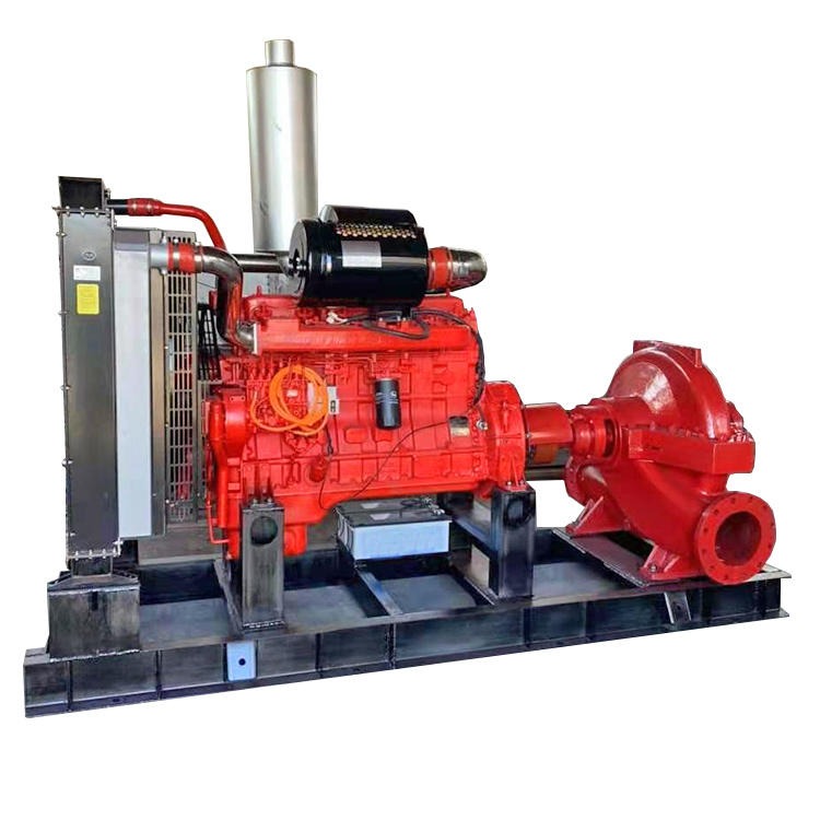 奥莱柴油消防泵 柴油消防机组  柴油多级消防泵组生产厂家