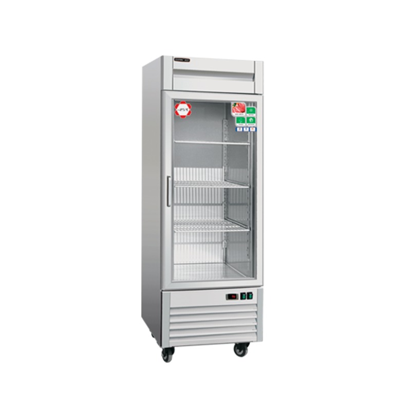 展示柜冰箱 立式冷藏冷冻零下25度 食品饮料冰柜CE认证SS550R 上海厨房设备图片