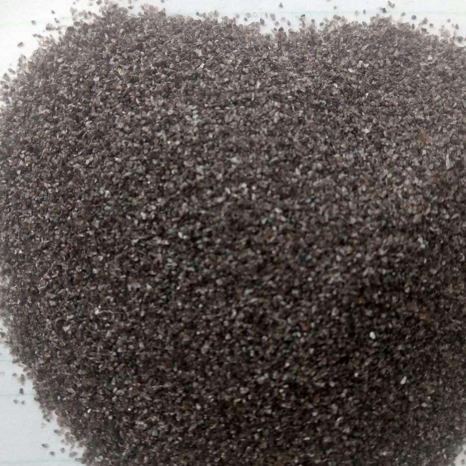 生产厂商鄂尔多斯工业水处理过滤材料金刚砂滤料  金刚砂滤料优惠促销价格  灰色金刚砂地坪材料