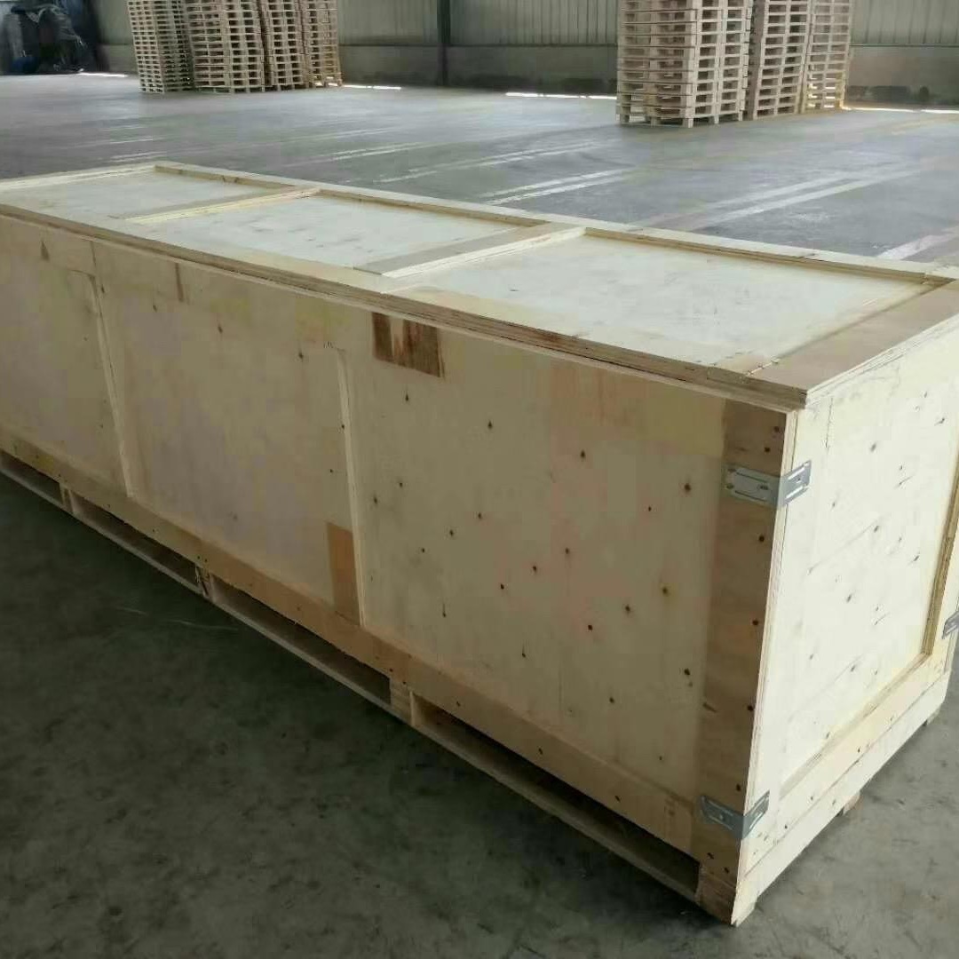 低价促销木箱厂家生产定制实木框架箱 青岛黄岛木包装