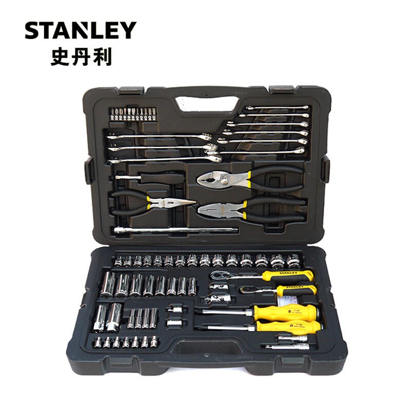 史丹利工具 71件套多功能维修工具组套汽保维修工具STMT74394-8-23 STANLEY工具图片