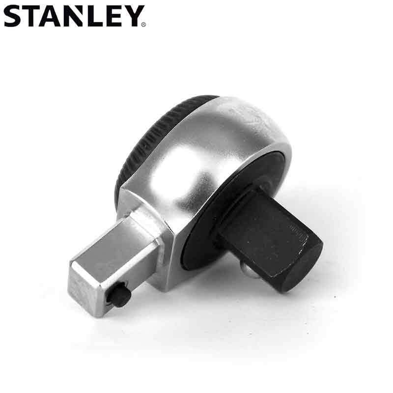 史丹利圆形棘轮头插件1/4寸可切换棘轮头转向方头12*9mmDR-001-22  DR-004-22