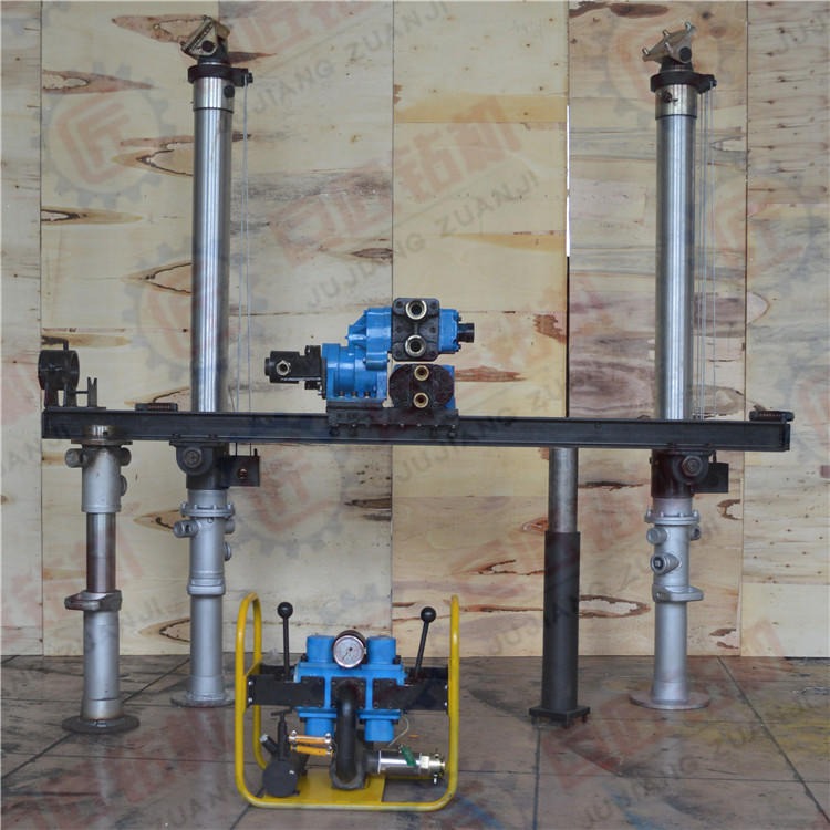 zqjc气动探水钻机  可定制气动架柱式钻机厂家