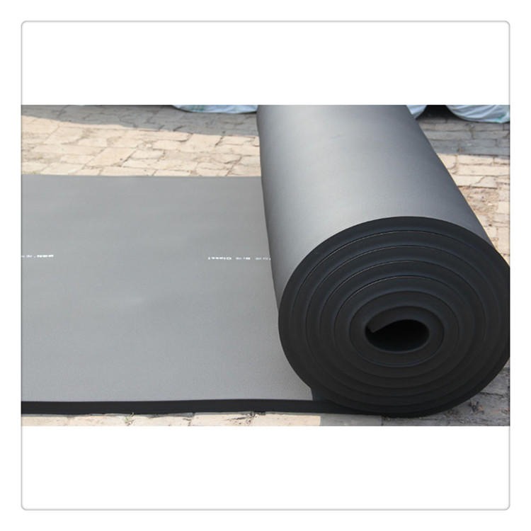橡塑海绵保温板 难燃橡塑板 高质量隔音橡塑海绵板