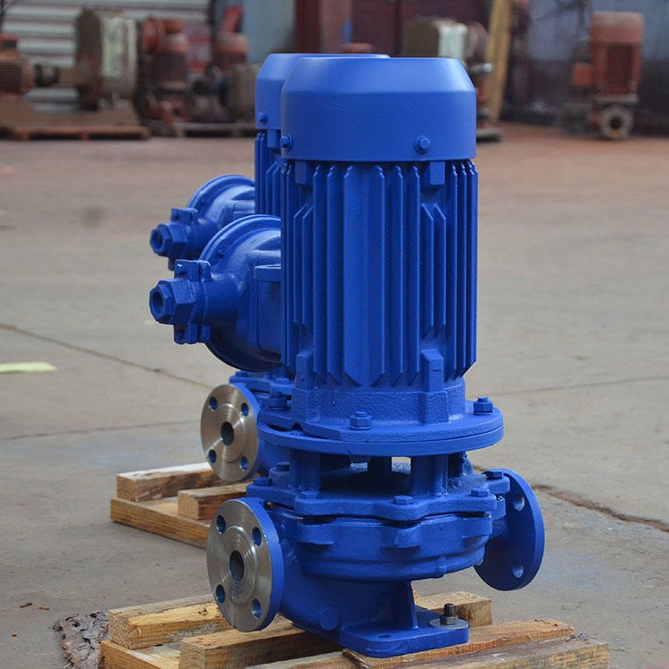 厂家直销贝德IRG立式管道热水泵 50100口经耐高温循环增压泵 单级离心泵图片