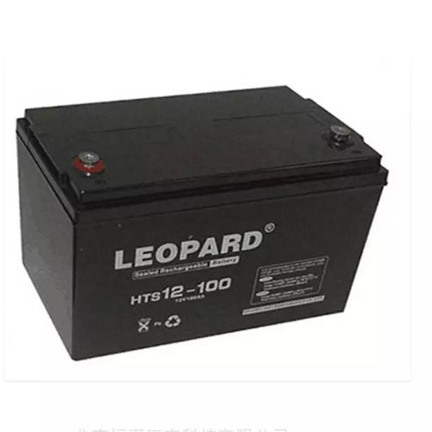 LEOPARD美洲豹蓄电池12V100AH 美洲豹蓄电池HTS12-100 UPS电源 太阳能储能蓄电池