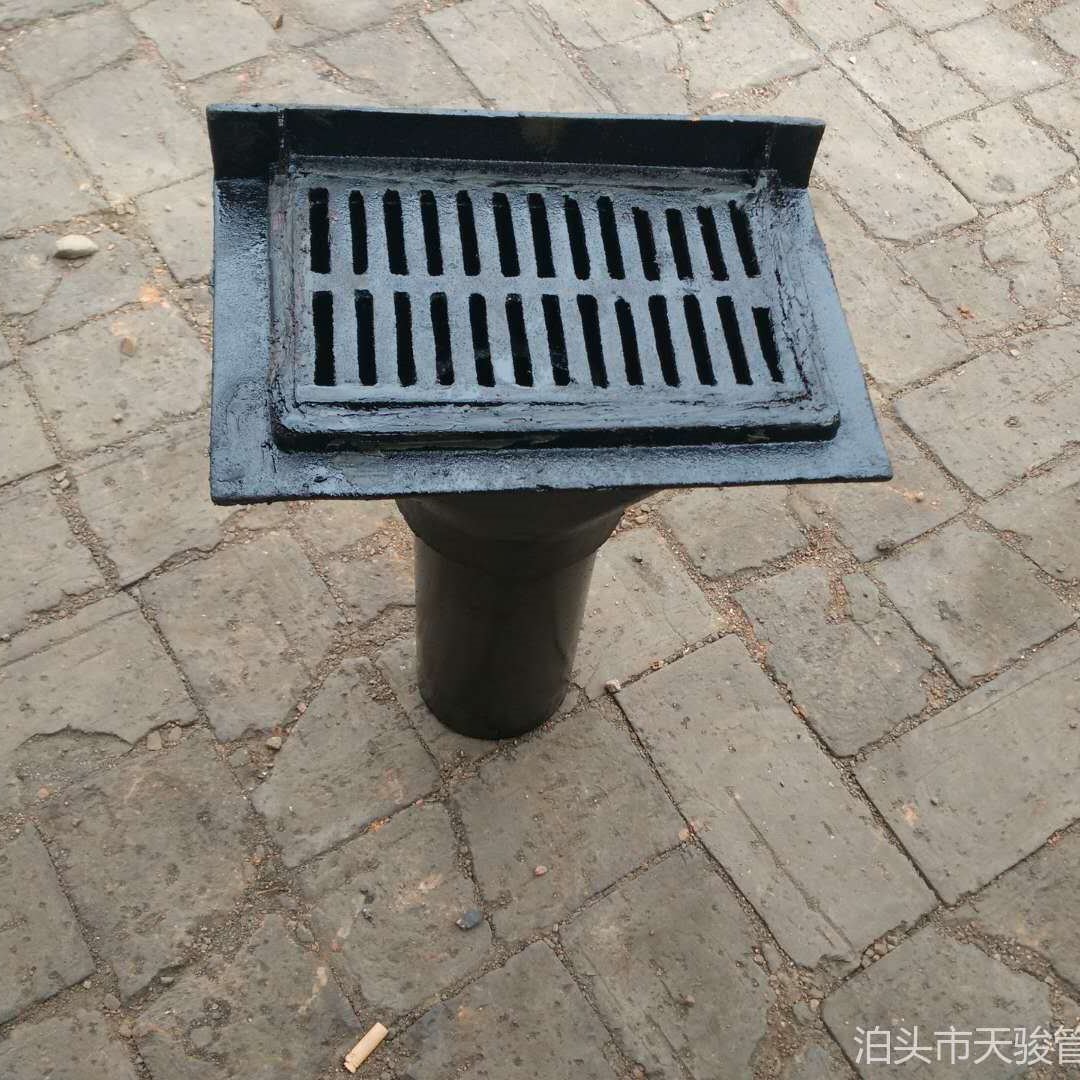 天骏04S301厂家直销 铸铁排水管件 侧墙地漏 各种材质铸件 量大优惠
